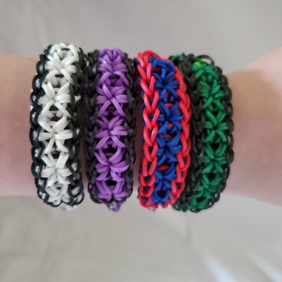 Handmade Marvel Inspired Loom Bracelet Set/New - Picture 3 of 15